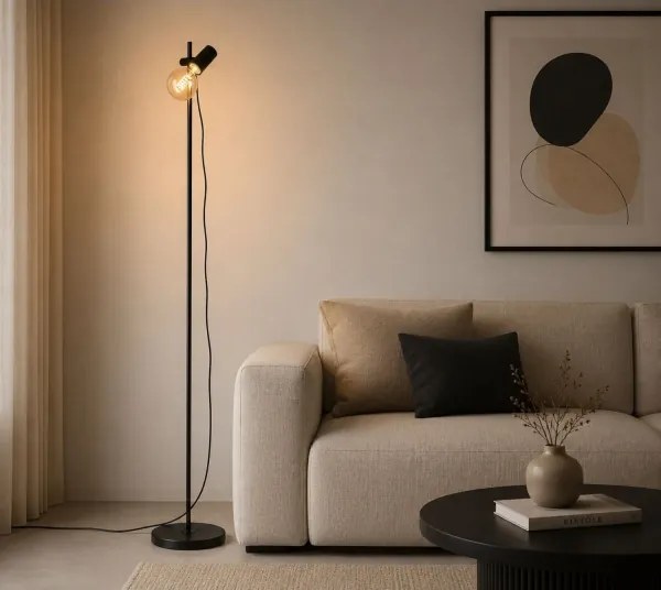 Rabalux 74085 - Lampadar ALENITH 1xE27/60W/230V negru
