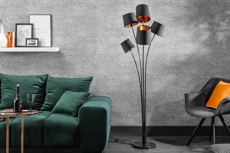 Lampadar cu 5 surse de lumina Levels 178cm