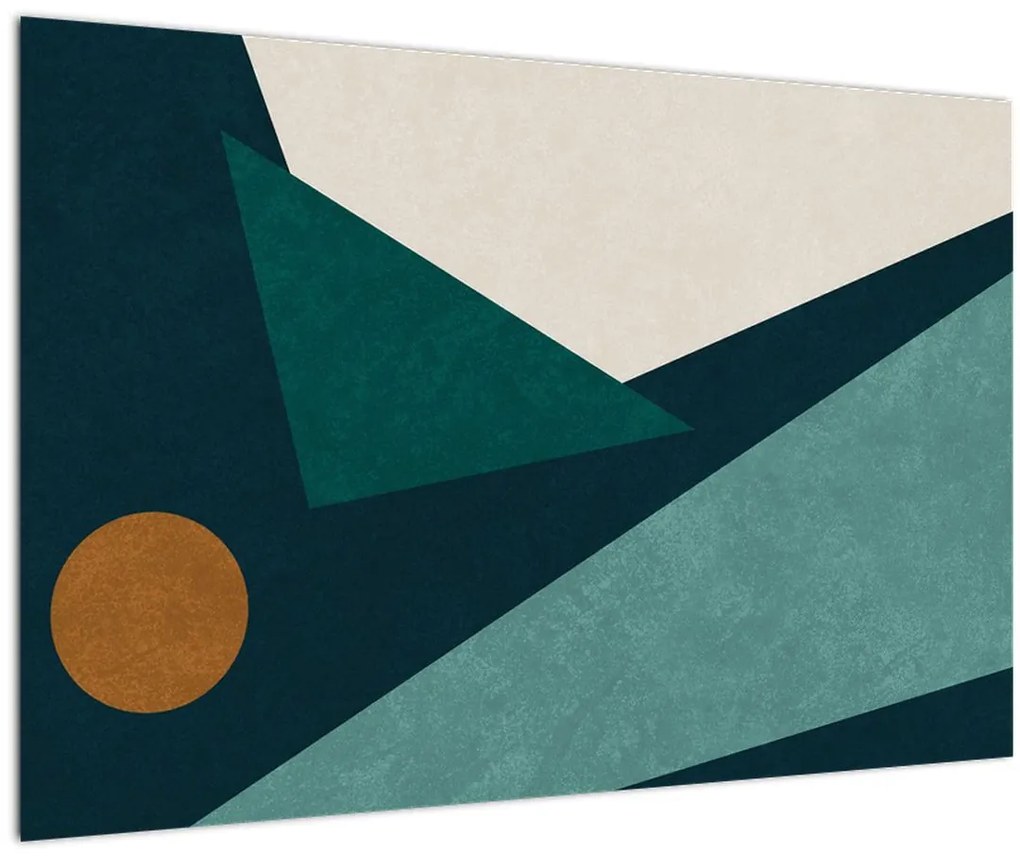 Tablou - Abstract cubic (90x60 cm)