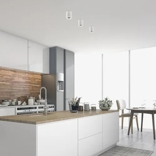 Spot aplicat tavan Kobald alb