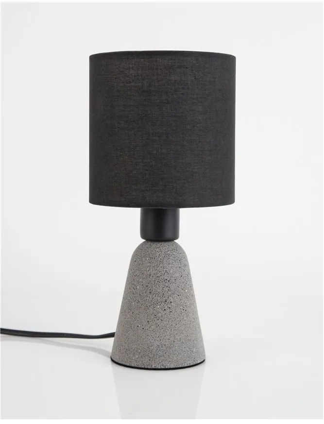 Veioza, lampa de masa design modern ZERO beton gri NVL-9577161
