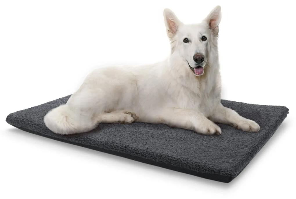 Nala, așternut pentru câine, pernă pentru câine, lavabil, antiderapant, respirabilă, spumă comfortabilă, mărimea L (120 × 5 × 80 cm)