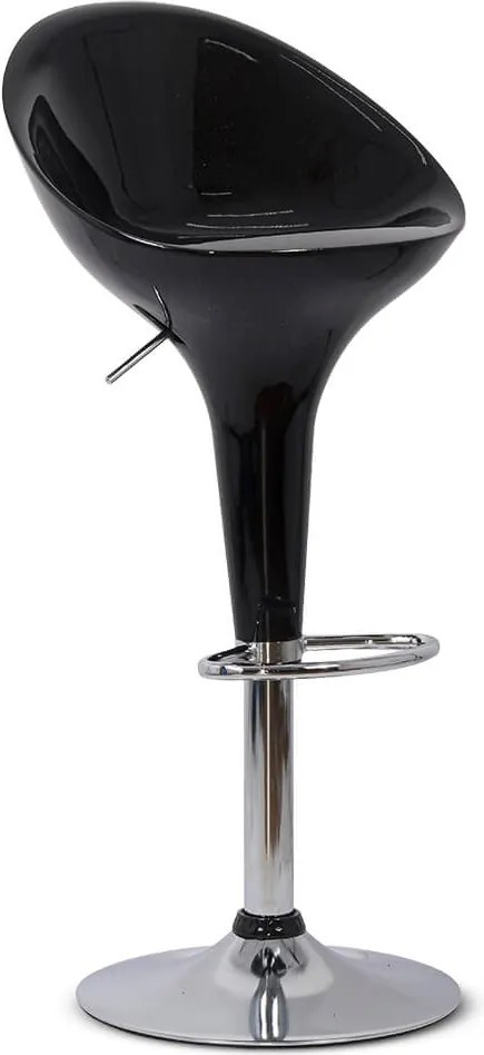 Scaun de bar Pavia, negru