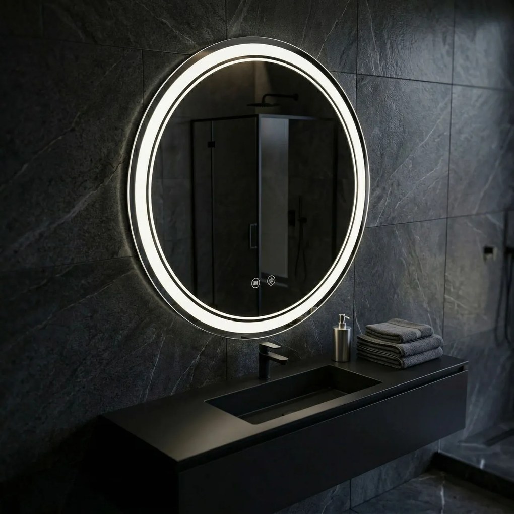 Oglindă LED SOFT 80