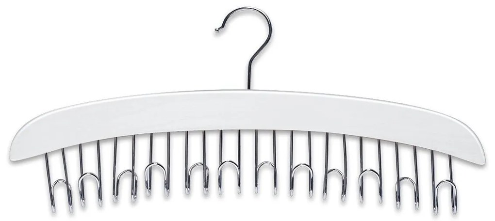 Suport pentru curele, 12 curele, umeraș, ZELLER, maro închis