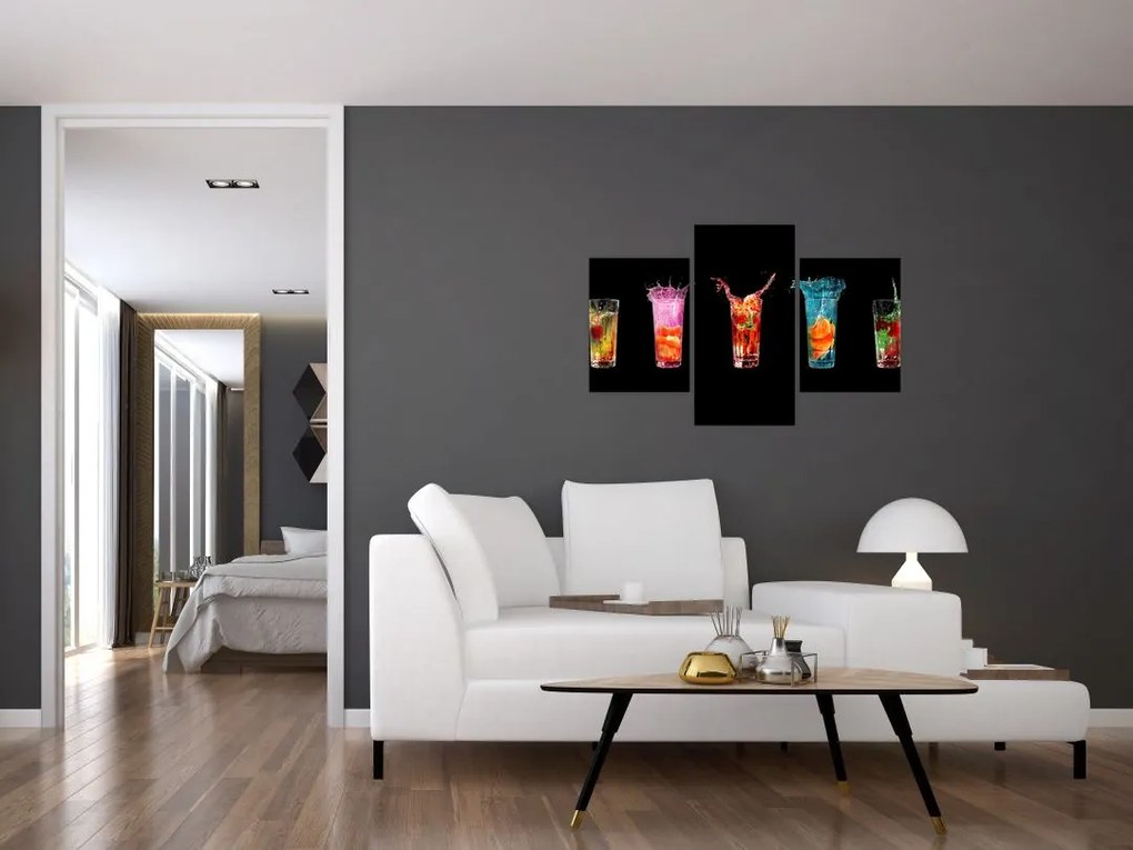 Tablou cu băuturi (90x60 cm)