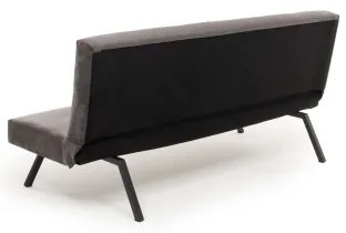 Canapea extensibilă BAKU, 2 locuri, gri