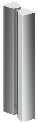 Ravak BLIX 3B240U40ZG - Cabină de duș cvadrant, 4 piese, 80 x 80 cm, satinat