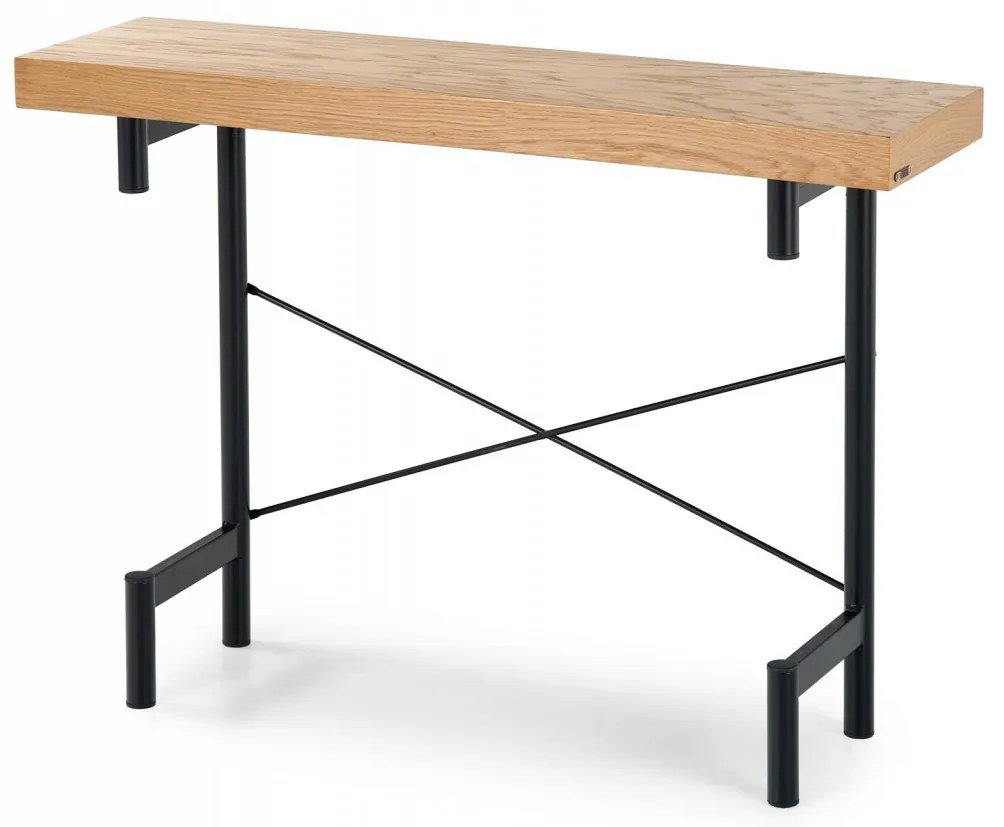 Consola Inferno stejar/negru