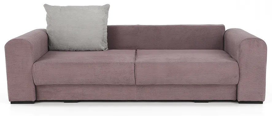 Canapea foarte spatioasa, violet, roz invechit, bej, GILEN BIG SOFA