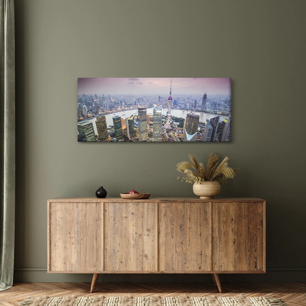 Tablou - Shanghai, China (120x50 cm)