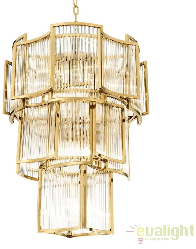 Candelabru elegant design LUX Jet Set, auriu 111673 HZ
