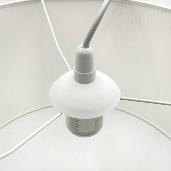 BRILAGI - Lustră suspendată pe cablu SIRIJA MODERN 1xE27/60W/230V Ø 35 cm albă