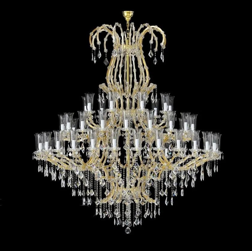 Candelabru Cristal Bohemia Exclusive 54 brate EMPEROR ROBERT