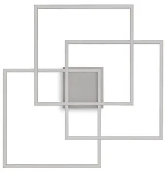Lustra LED aplicata design geometric FRAME-2 PL 230702 IDL