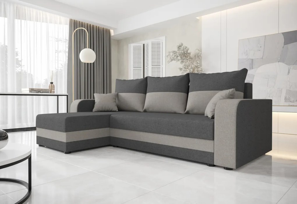 Supermobel Colțar extensibil HEWLET, 235x90x140 sawana 05/sawana 21
