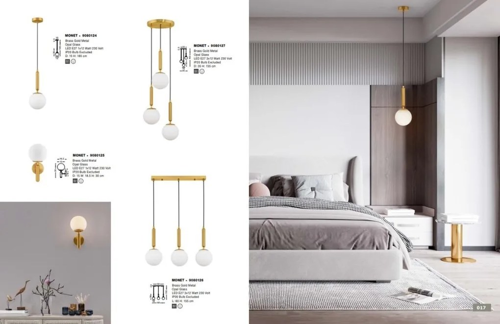 Lustra, Pendul design modern MONET