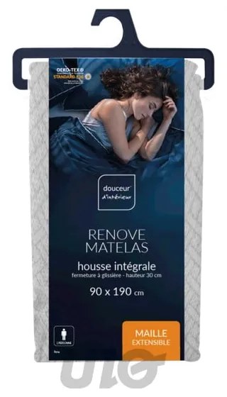 Protecție pentru saltea 90x190 cm Rena – douceur d'intérieur