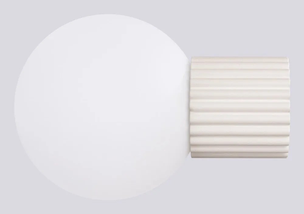 Aplică de perete crem ø 12 cm Orbital – Sollux