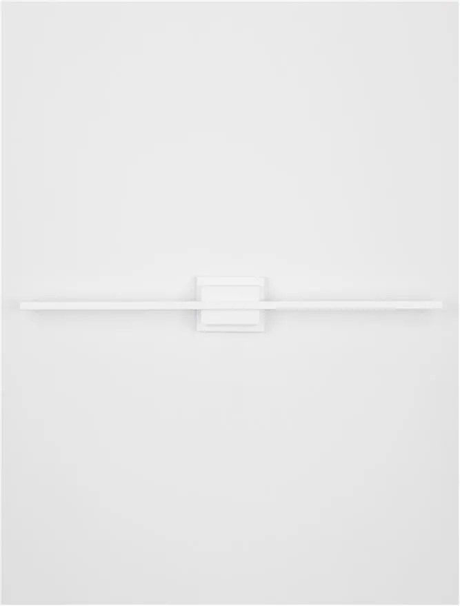 Aplica LED pentru oglinda / tablou AZURE alba L-90,5cm