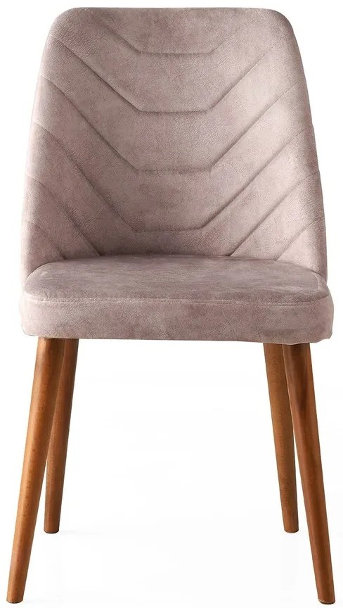 Set de scaune de sufragerie Dallas Pink, 2 buc.