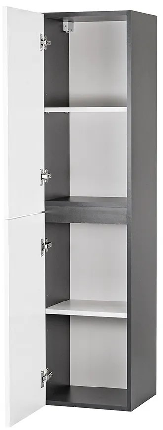 Dulap suspendat Vario Trim 35 antracit-alb