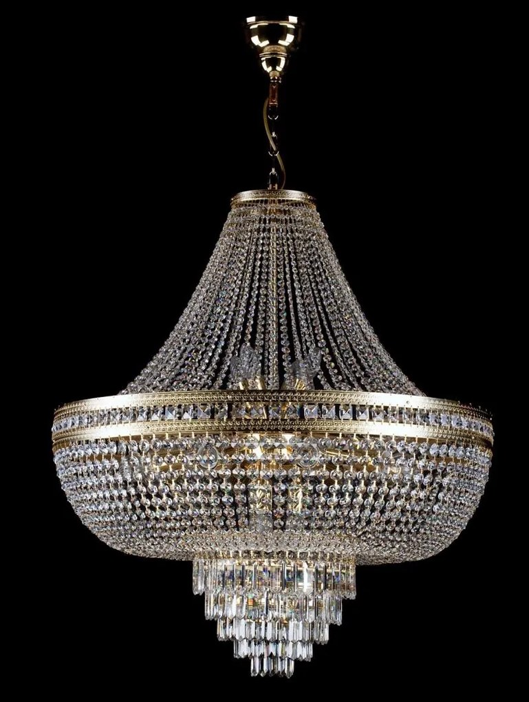 Lustra LUX Cristal Bohemia Exclusive diametru 80cm Saxana CE