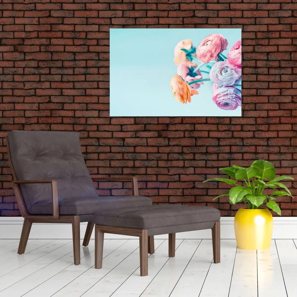 Tablou - Flori în vază (90x60 cm)