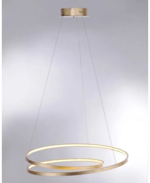 Lustră LED dimabilă pe cablu ROMAN LED/40W/230V aurie Paul Neuhaus 2474-12