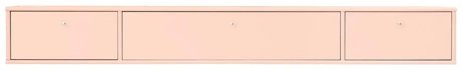 Comodă TV roz-deschis 176x22x32,5 cm Mistral – Hammel Furniture