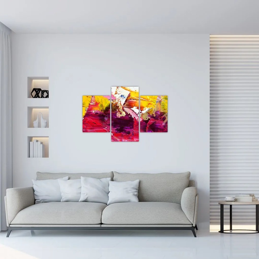 Tablou cu abstracție - pictura (90x60 cm)