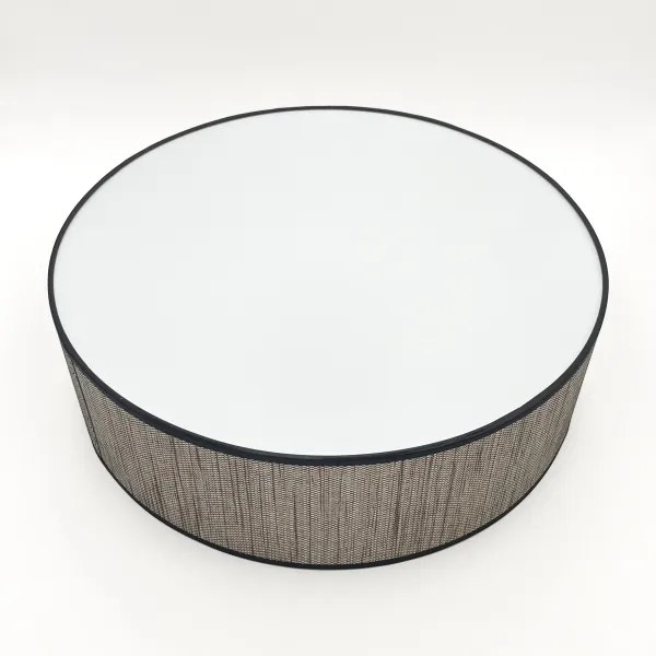 Plafonieră SIRJA, 2 x E27, 15 W, 230 V, Ø 45 cm, maro