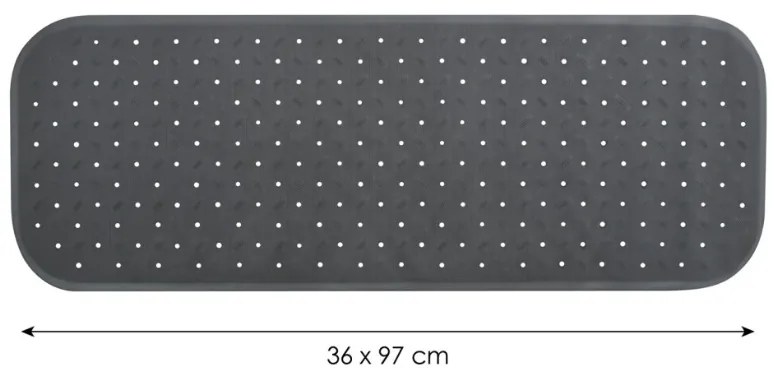 Spirella Covoraș de baie anti-alunecare CLASSPremium, gri, 36 x 97 cm
