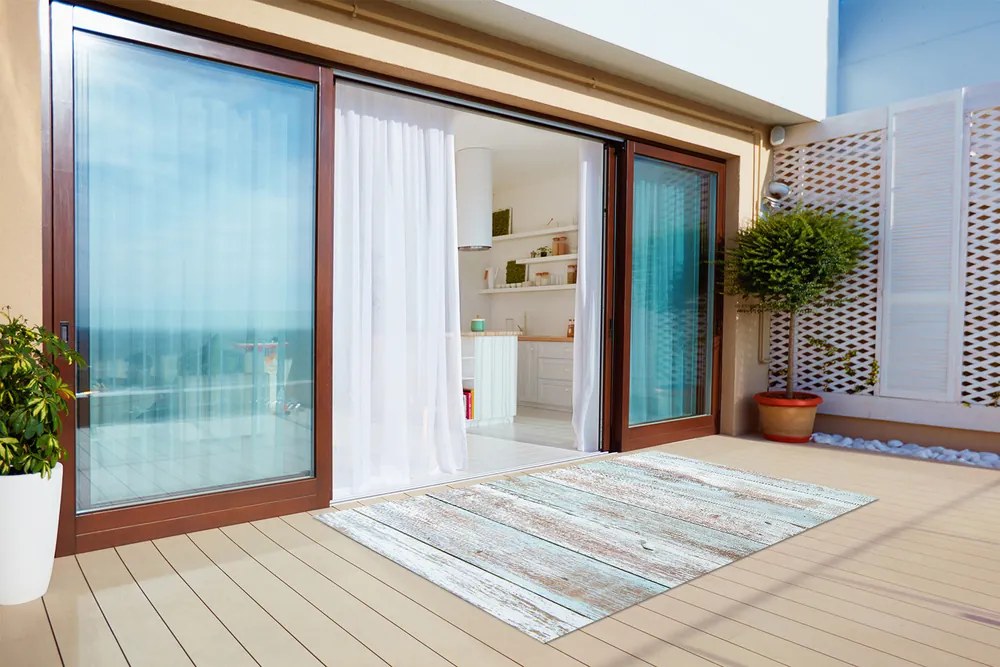 Covor de exterior placi retro