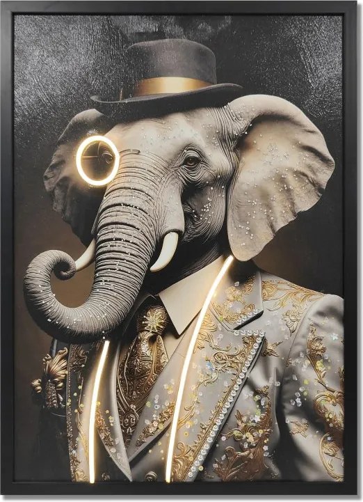 Tablou canvas cu iluminat LED wireless GEORGE