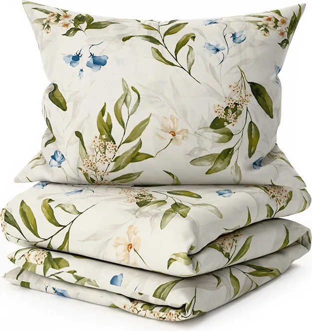 Lenjerie de pat din microfibra KARDA albă Dimensiune lenjerie de pat: 70 x 90 cm | 140 x 200 cm