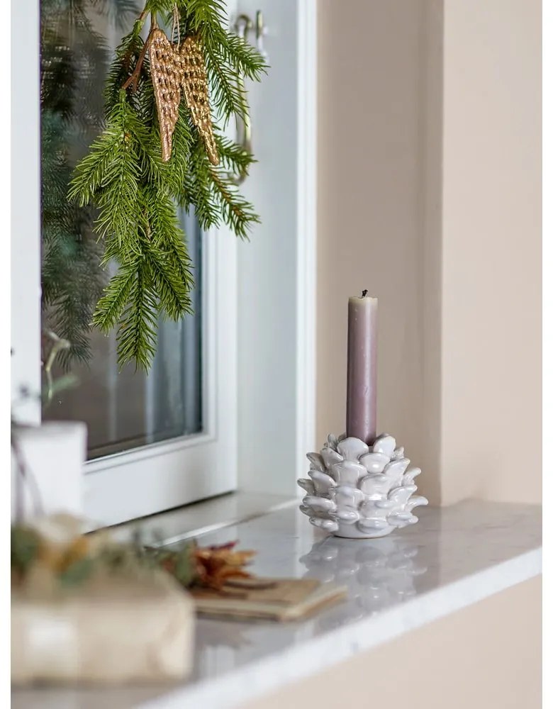 Sfeșnic din gresie Pine – Bloomingville