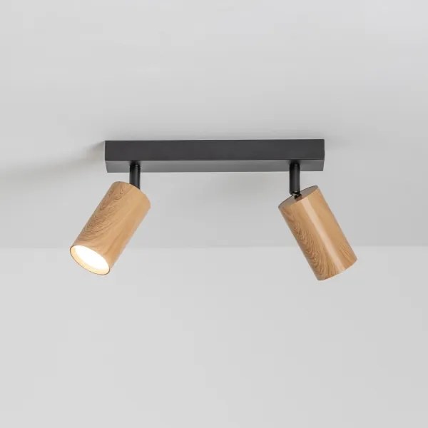 Spot Brilagi SELE 2xGU10/30W/230V negru/bej