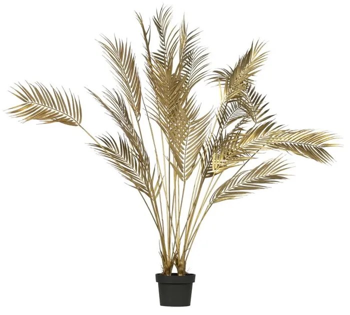 Palmier artificial WOOOD, înălțime 110 cm, auriu