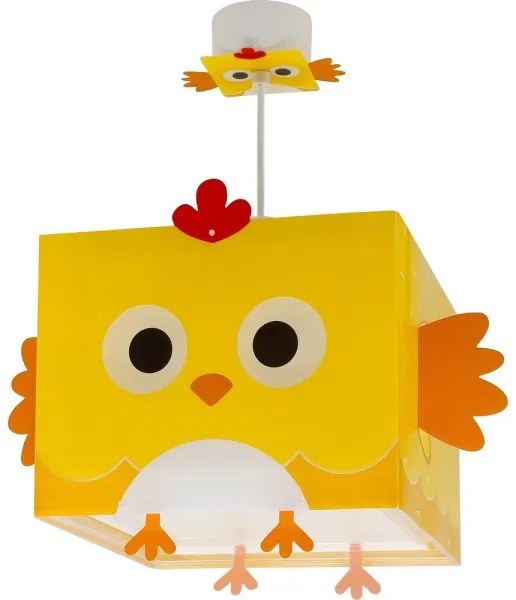 Lustră pentru copii LITTLE CHICKEN 1xE27/15W/230V Dalber 64642