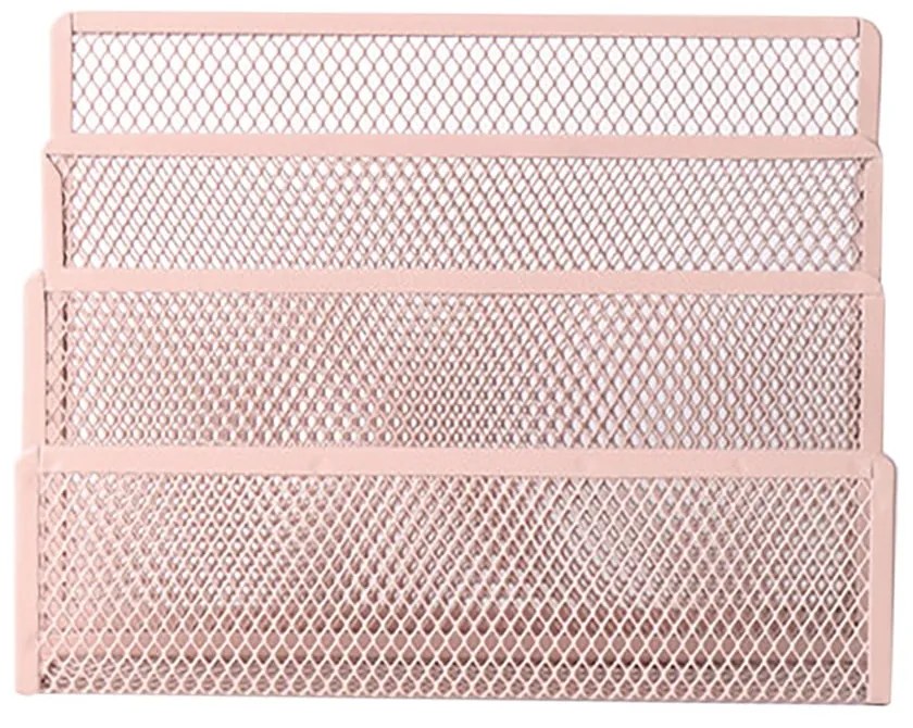 Organizator metalic pentru documente PT LIVING Holder, roz