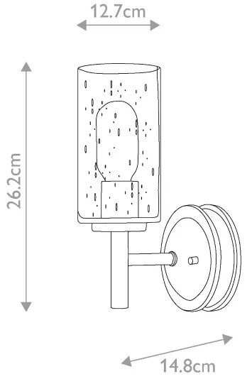 Aplică COLLIER 1xE27/100W/230V Elstead HK-COLLIER1
