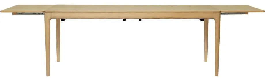 Masă de dining extensibilă din lemn masiv de stejar 90x200 cm Heart'n'Soul – UMAGE
