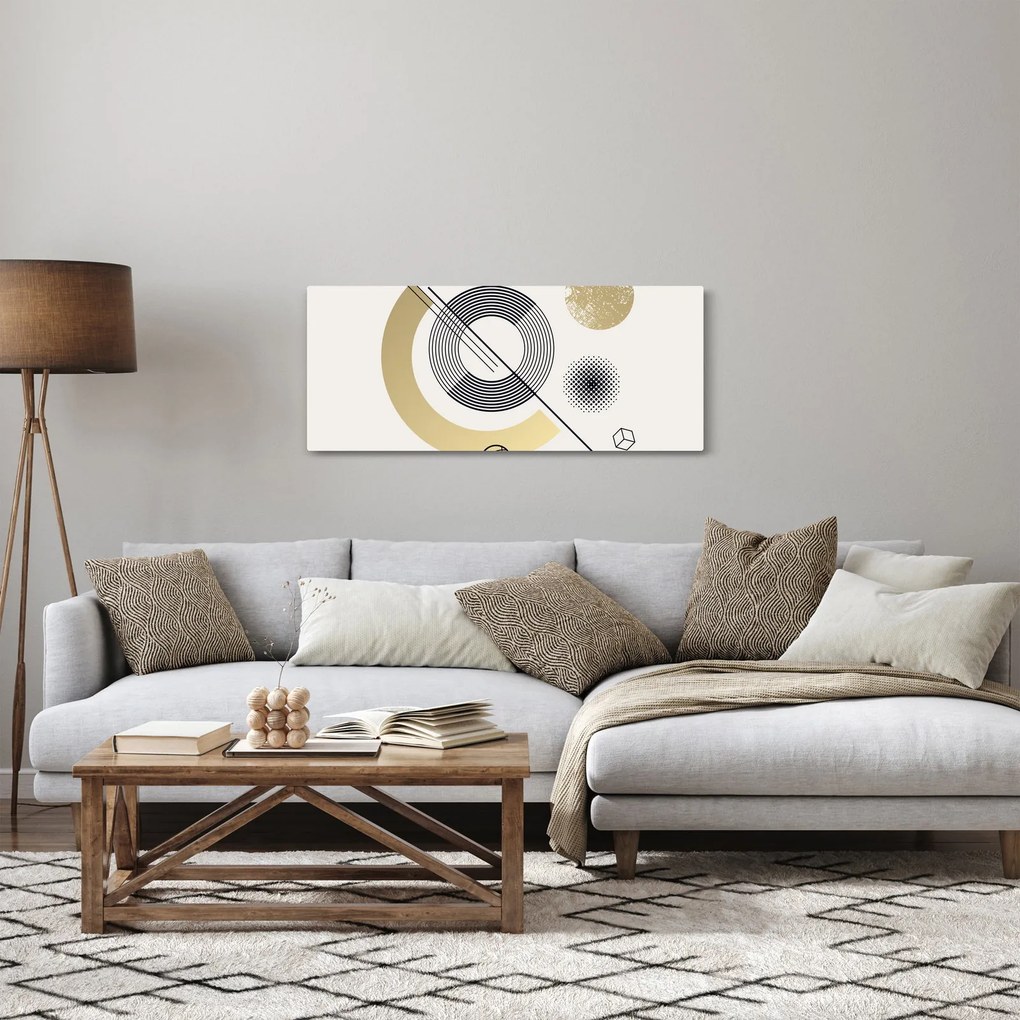 Tablou - Forme geometrice N⁰2 (120x50 cm)