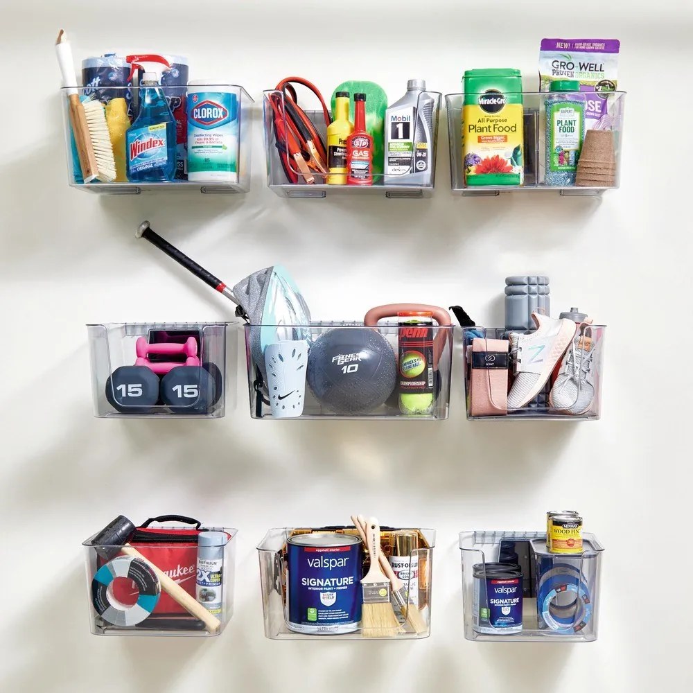 Cutie de depozitare de perete din plastic reciclat iD Wallspace - iDesign