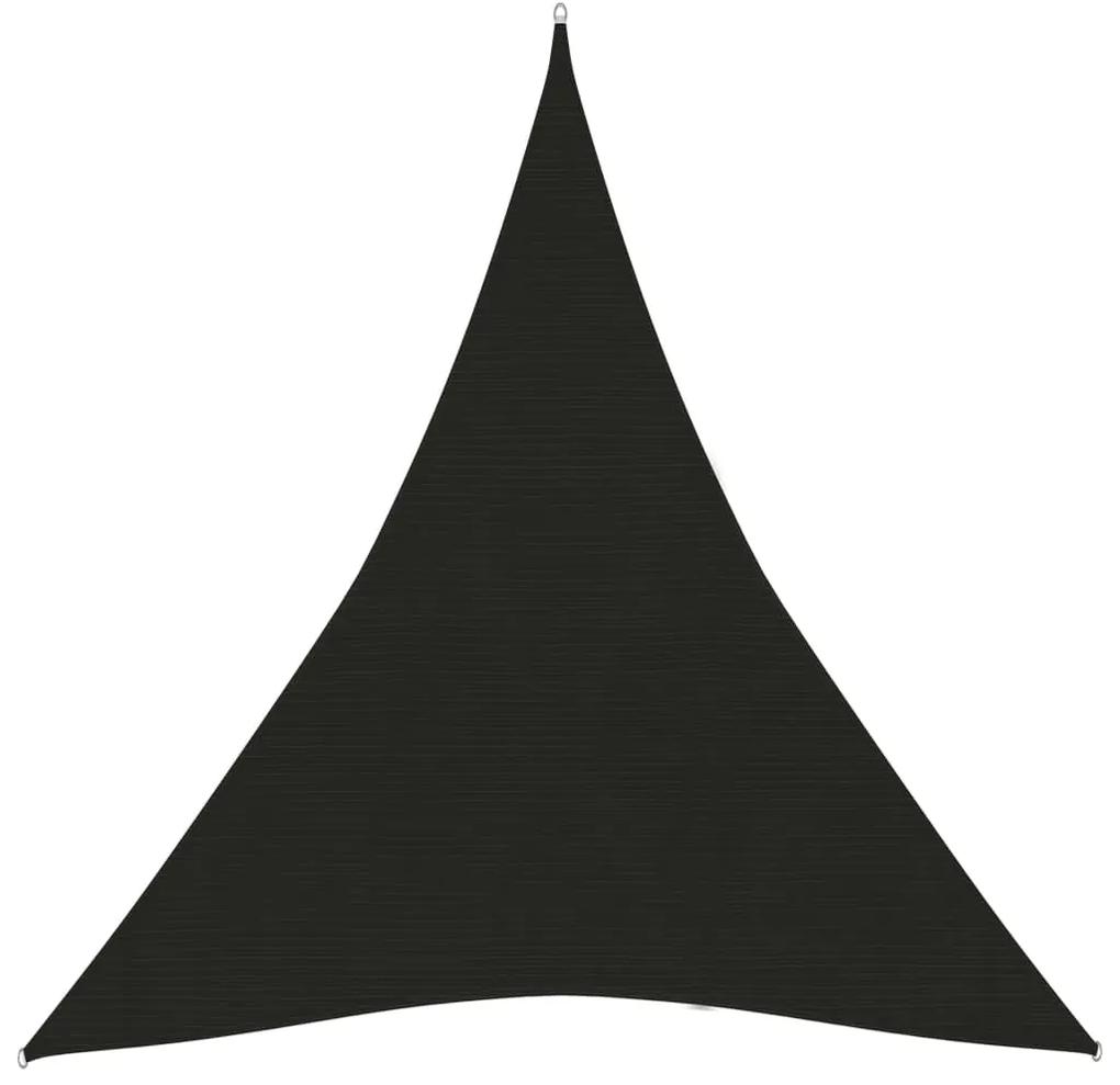 Panza parasolar, negru, 5x6x6 m, HDPE, 160 g m   Negru, 5 x 6 x 6 m