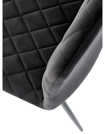 Scaun de dining ORIS, 1 buc., negru