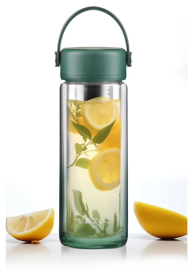 Sticlă verde din sticlă 350 ml Fuori – Vialli Design