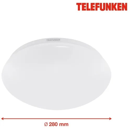 Plafonieră LED pentru baie Telefunken 601206TF LED/15W/230V d. 28 cm