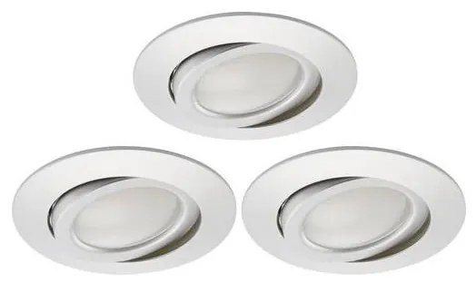 SET 3x corp de iluminat LED dimabil pentru baie Briloner 8309-039 LED/5W/230V IP23